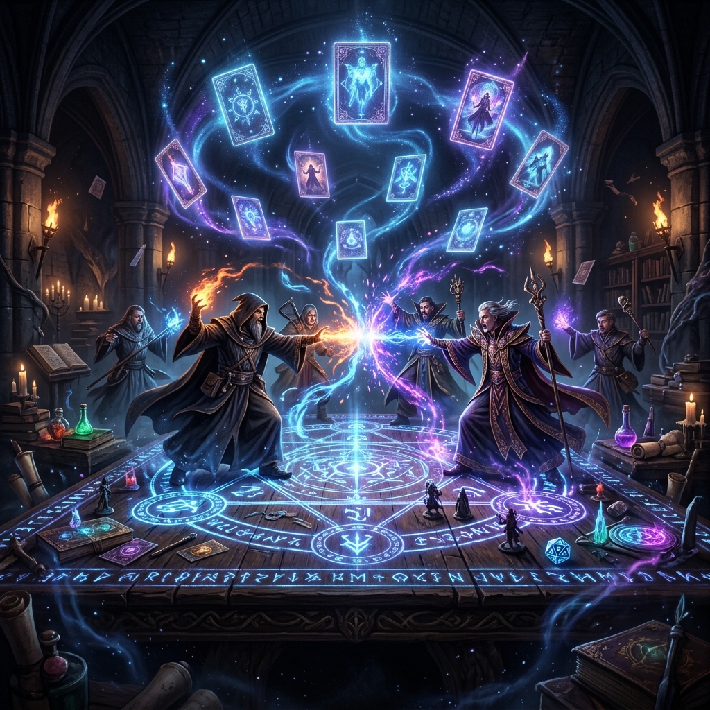 Wizard Online Magical Battle Field Background